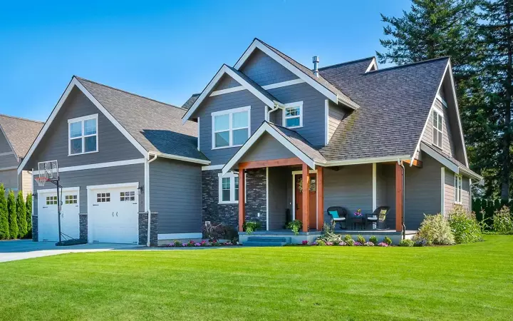 Northwest house plans 20-130 - front exterior, 2,301 sq ft, 4 bed, 2 bath house plans | Monster House Plans