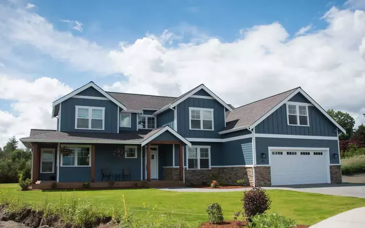 Modern Farmhouse house plans 20-151 - front exterior, 2,531 sq ft, 4 bed, 3 bath house plans | Monster House Plans