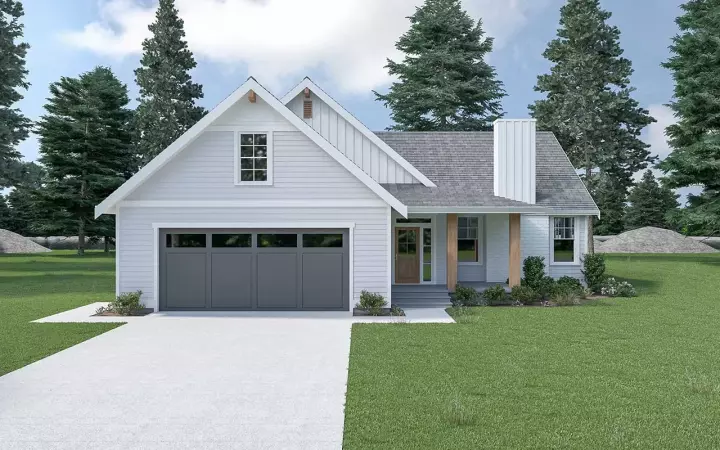 Craftsman house plans 20-226 - front exterior, 2,127 sq ft, 3 bed, 2 bath house plans | Monster House Plans