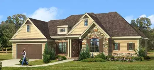 Traditional house plans 21-1006 - front exterior, 4,242 sq ft, 5 bed, 4 bath house plans | Monster House Plans