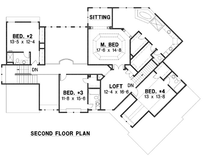 Upper/Second Floor Plan:21-1032