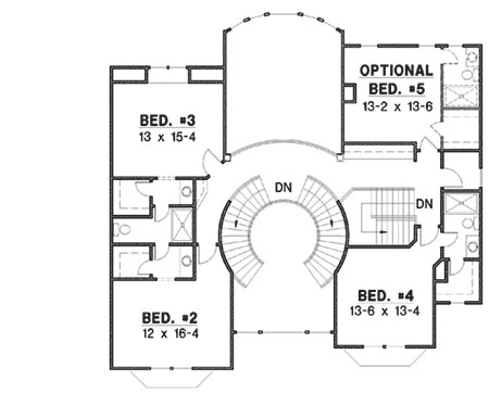 Upper/Second Floor Plan:21-1037