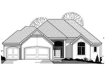 Traditional house plans 21-104 - front exterior, 3,436 sq ft, 3 bed, 3 bath house plans | Monster House Plans