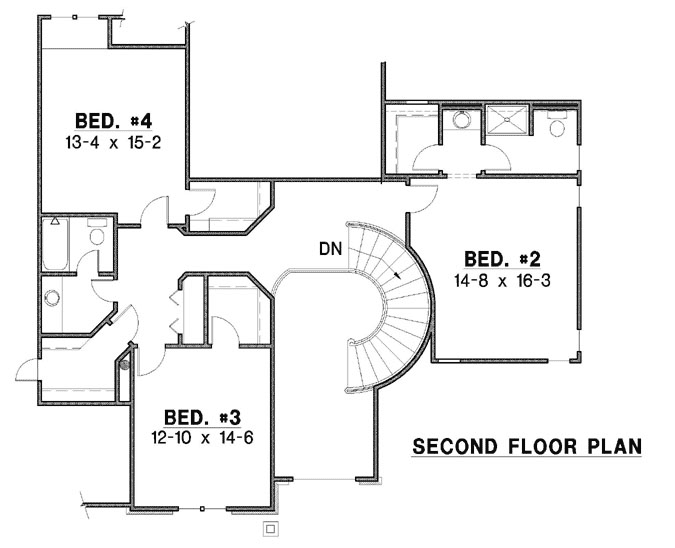 Upper/Second Floor Plan:21-1061