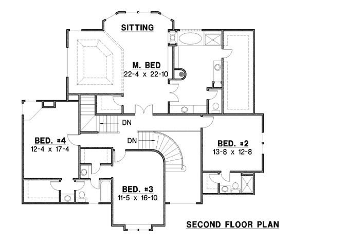 Upper/Second Floor Plan:21-1067