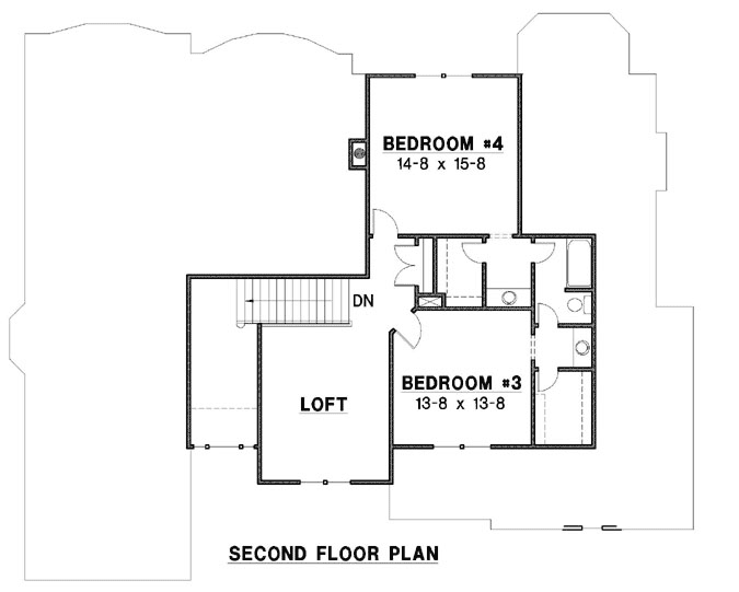 Upper/Second Floor Plan:21-1072