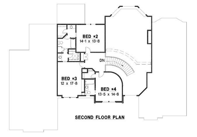 Upper/Second Floor Plan:21-1077