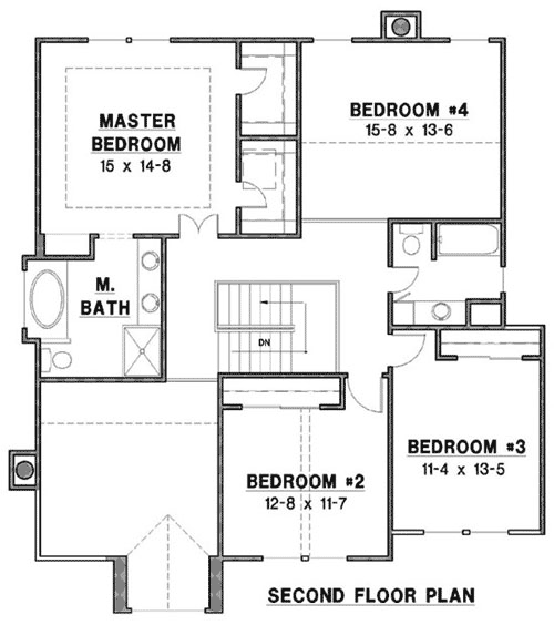 Upper/Second Floor Plan:21-1081