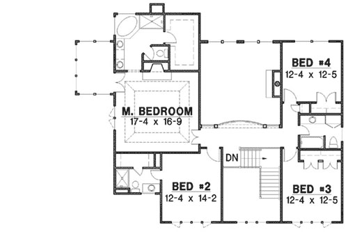 Upper/Second Floor Plan:21-1082