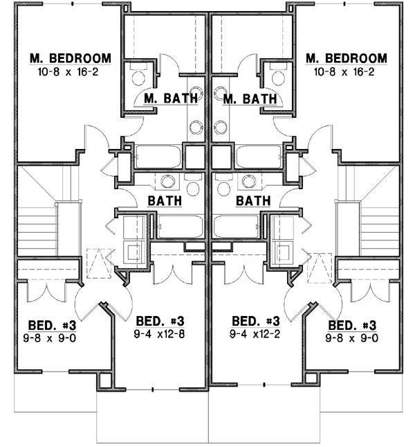Upper/Second Floor Plan:21-110