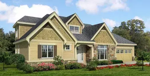 Traditional house plans 21-114 - front exterior, 3,568 sq ft, 4 bed, 3 bath house plans | Monster House Plans