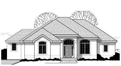 Traditional house plans 21-133 - front exterior, 1,983 sq ft, 3 bed, 2 bath house plans | Monster House Plans