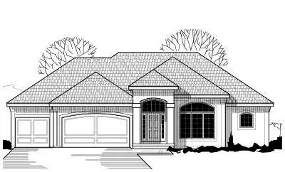 Traditional house plans 21-135 - front exterior, 3,317 sq ft, 3 bed, 2 bath house plans | Monster House Plans