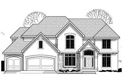 Traditional house plans 21-150 - front exterior, 4,920 sq ft, 4 bed, 4 bath house plans | Monster House Plans