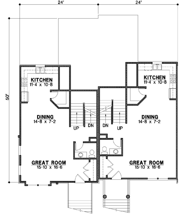 Main Floor Plan: 21-164