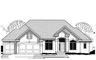 Traditional house plans 21-171 - front exterior, 3,405 sq ft, 4 bed, 4 bath house plans | Monster House Plans