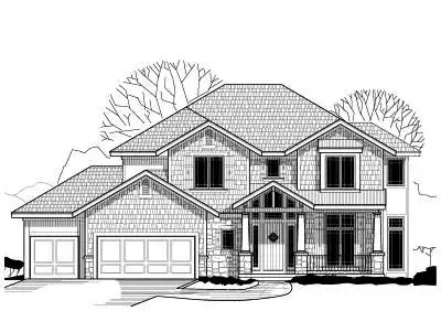 Traditional house plans 21-185 - front exterior, 3,272 sq ft, 4 bed, 3 bath house plans | Monster House Plans
