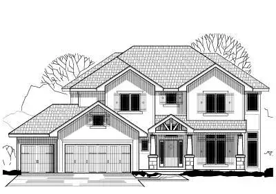 Traditional house plans 21-190 - front exterior, 3,233 sq ft, 4 bed, 3 bath house plans | Monster House Plans