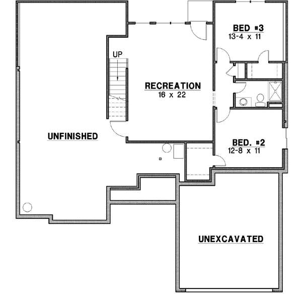 Lower Floor Plan:21-199