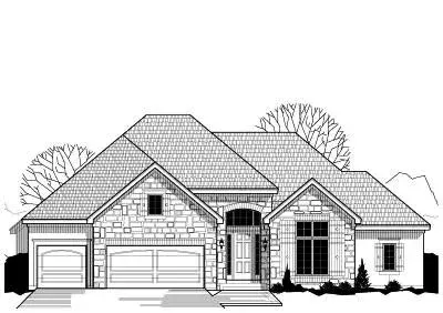 Traditional house plans 21-205 - front exterior, 3,967 sq ft, 4 bed, 4 bath house plans | Monster House Plans