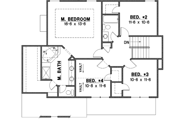 Upper/Second Floor Plan:21-207