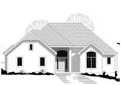 Traditional house plans 21-231 - front exterior, 3,291 sq ft, 3 bed, 3 bath house plans | Monster House Plans
