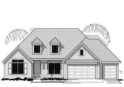 Traditional house plans 21-232 - front exterior, 3,674 sq ft, 4 bed, 3 bath house plans | Monster House Plans