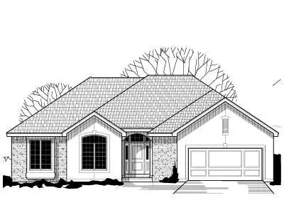 Traditional house plans 21-233 - front exterior, 1,851 sq ft, 3 bed, 2 bath house plans | Monster House Plans