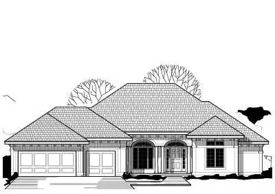 Traditional house plans 21-235 - front exterior, 3,086 sq ft, 4 bed, 3 bath house plans | Monster House Plans