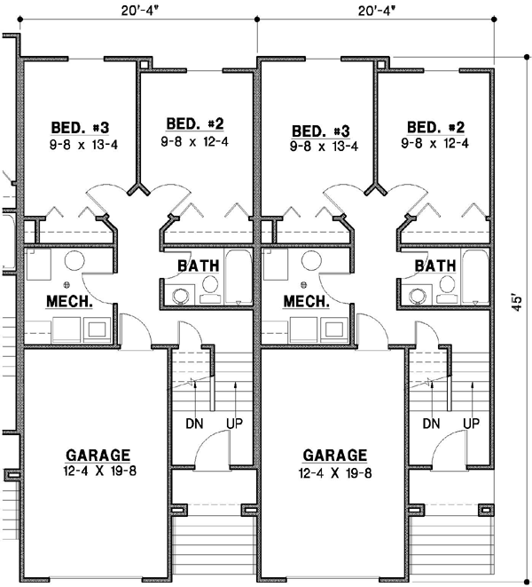 Main Floor Plan: 21-262
