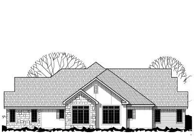 Traditional house plans 21-313 - front exterior, 9,098 sq ft, 16 bed, 12 bath house plans | Monster House Plans
