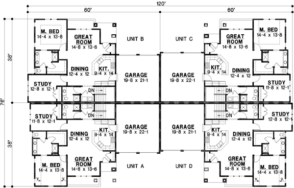 Main Floor Plan: 21-313