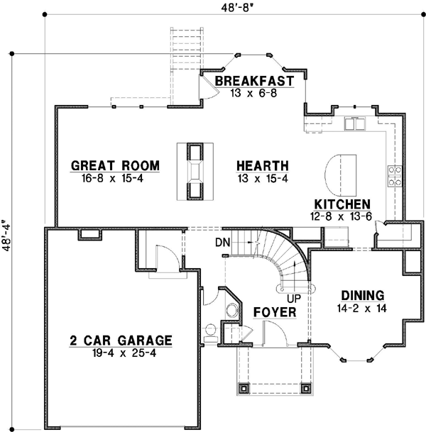 Main Floor Plan: 21-317