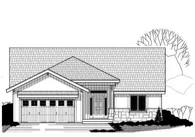 Traditional house plans 21-358 - front exterior, 1,770 sq ft, 3 bed, 2 bath house plans | Monster House Plans