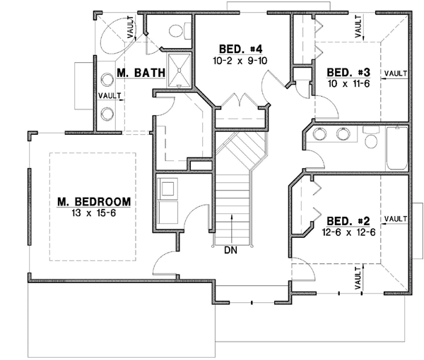 Upper/Second Floor Plan:21-360