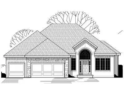 Traditional house plans 21-395 - front exterior, 3,013 sq ft, 4 bed, 3 bath house plans | Monster House Plans