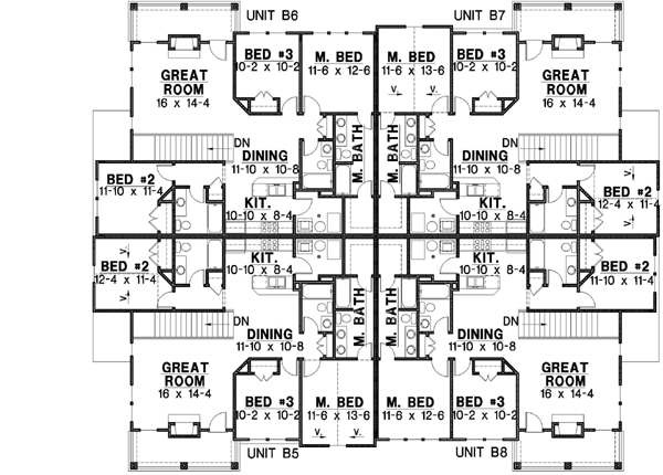 Upper/Second Floor Plan:21-405