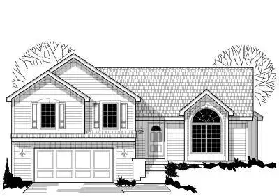 Traditional house plans 21-413 - front exterior, 1,991 sq ft, 3 bed, 2 bath house plans | Monster House Plans