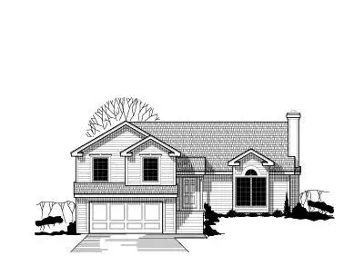 Traditional house plans 21-454 - front exterior, 1,908 sq ft, 3 bed, 2 bath house plans | Monster House Plans