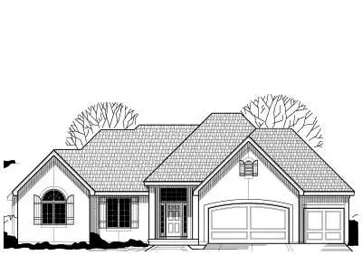 Traditional house plans 21-495 - front exterior, 3,251 sq ft, 3 bed, 3 bath house plans | Monster House Plans