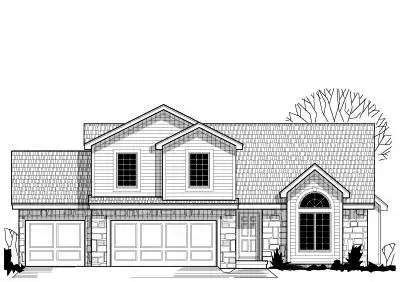 Traditional house plans 21-518 - front exterior, 2,217 sq ft, 4 bed, 3 bath house plans | Monster House Plans