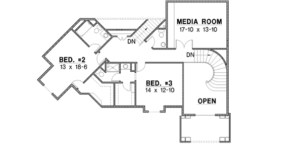 Upper/Second Floor Plan:21-524