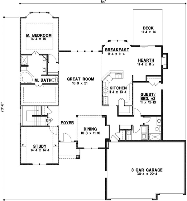 Main Floor Plan: 21-560