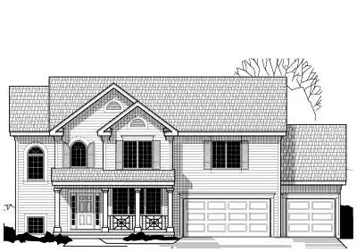 Country house plans 21-566 - front exterior, 2,249 sq ft, 4 bed, 2 bath house plans | Monster House Plans