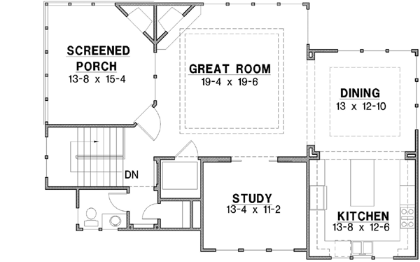 Upper/Second Floor Plan:21-622