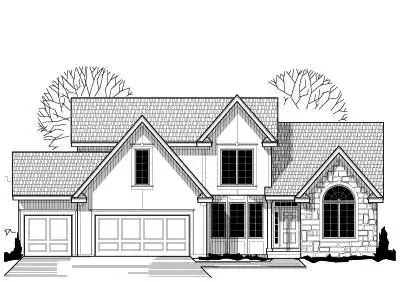 Traditional house plans 21-669 - front exterior, 2,297 sq ft, 4 bed, 2 bath house plans | Monster House Plans