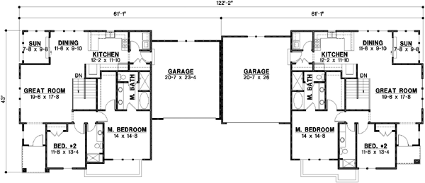 Main Floor Plan: 21-684