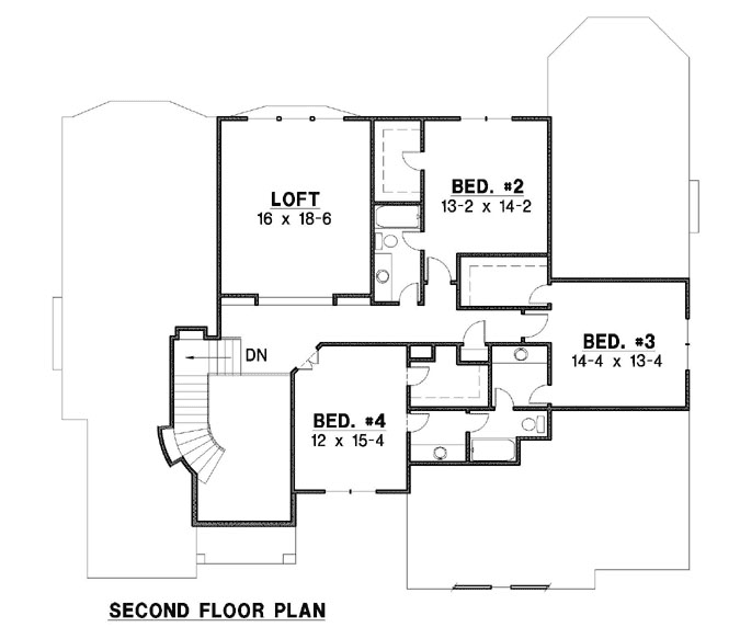 Upper/Second Floor Plan:21-771