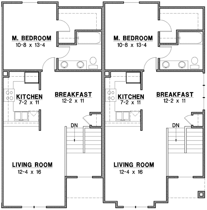 Upper/Second Floor Plan:21-791