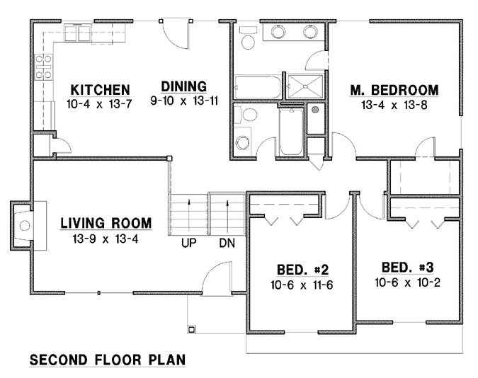 Upper/Second Floor Plan:21-794